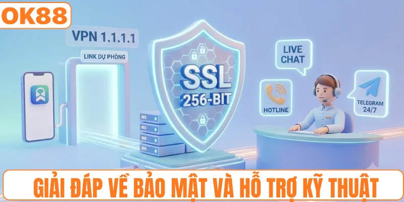 Giải đáp về bảo mật và hỗ trợ kỹ thuật