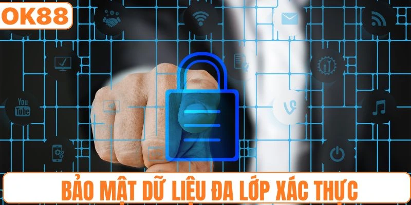 Hệ thống bảo vệ dữ liệu thông qua nhiều bước xác thực