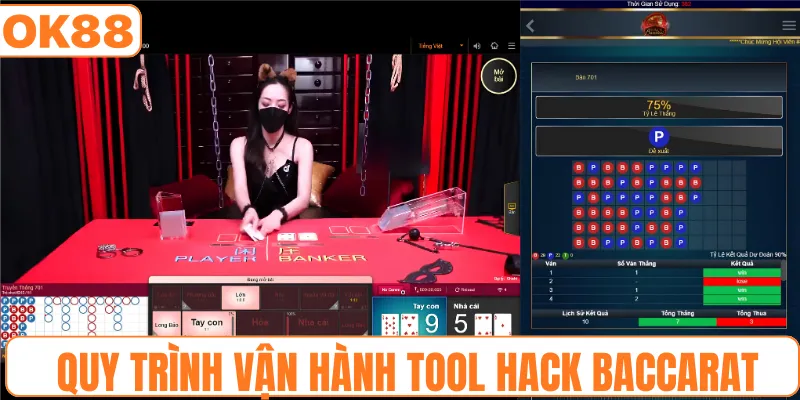 Quy trình vận hành tool hack baccarat