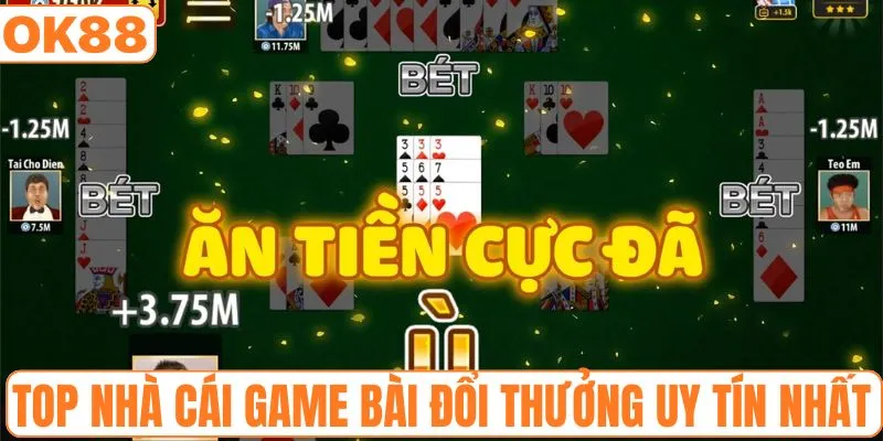 Top nhà cái game bài đổi thưởng uy tín nhất 2026